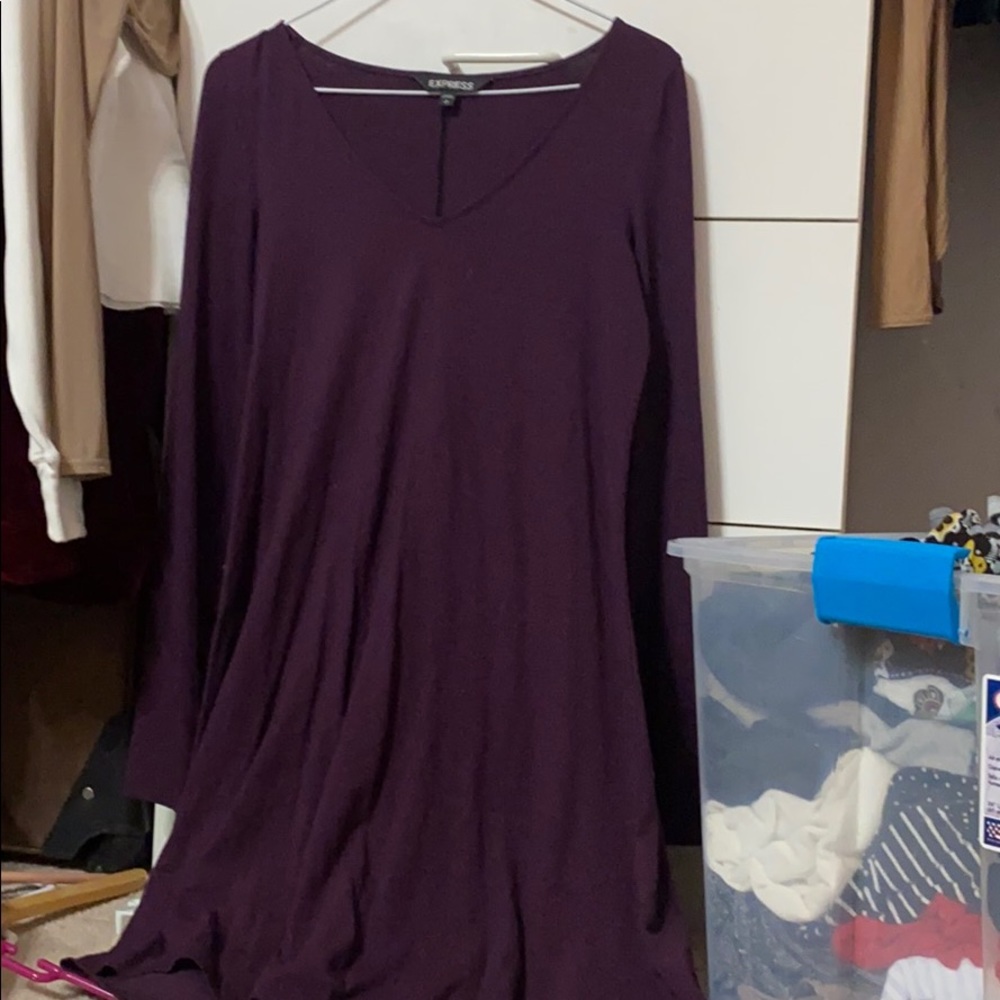 Purple dress
